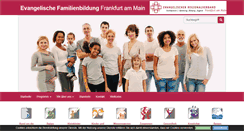 Desktop Screenshot of familienbildung-ffm.de