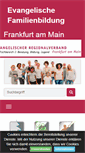 Mobile Screenshot of familienbildung-ffm.de